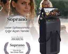 Lazer   Alma-Soprano titanium aparatı