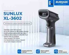 Barkod və QR kod skaneri Sunlux XL-3602