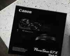 Canon Powershot G7 X Mark lll fotoaparatı